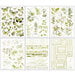 49 And Market - Color Swatch Grove Collection - 6 x 8 Rub-On Transfers