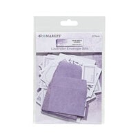 49 and Market - Color Swatch Lavender Collection - Envelope Bits