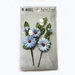 49 and Market - Flower Embellishments - Daisy Stems - Cornflower