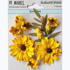 49 and Market - Flower Embellishments - Enchanted Petals - Sunshine