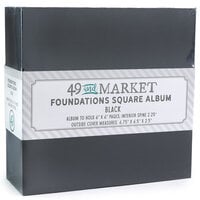49 and Market - Foundations Collection - Square Album - Black