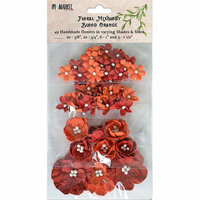 49 and Market - Flower Embellishments - Floral Mixology - Blood Orange