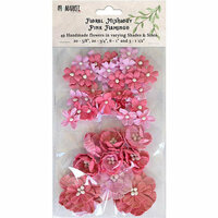 49 and Market - Flower Embellishments - Floral Mixology - Pink Flamingo