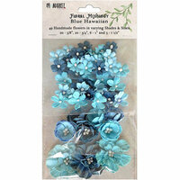 49 and Market - Flower Embellishments - Floral Mixology - Blue Hawaiian