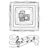 49 and Market - Clear Photopolymer Stamps - Gabi's Square Stitch