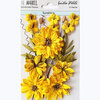 49 and Market - Flower Embellishments - Garden Petals - Sunshine