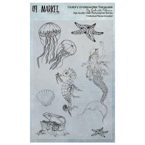 49 and Market - Clear Photopolymer Stamps - Gabi's Underwater Treasures