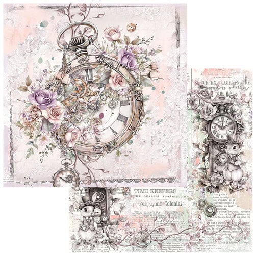 49 and Market - Echoes of Time Collection - 12 x 12 Double Sided Paper - Timeless
