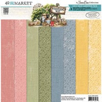 49 and Market - Whispering Way Collection - 12 x 12 Collection Pack - Solids