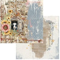 49 and Market - Whispering Way Collection - 12 x 12 Double Sided Paper - Barn Blessings