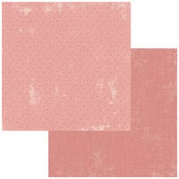 49 and Market - Whispering Way Collection - 12 x 12 Double Sided Paper - Dusty Rose