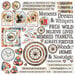 49 and Market - Whispering Way Collection - Chipboard Set