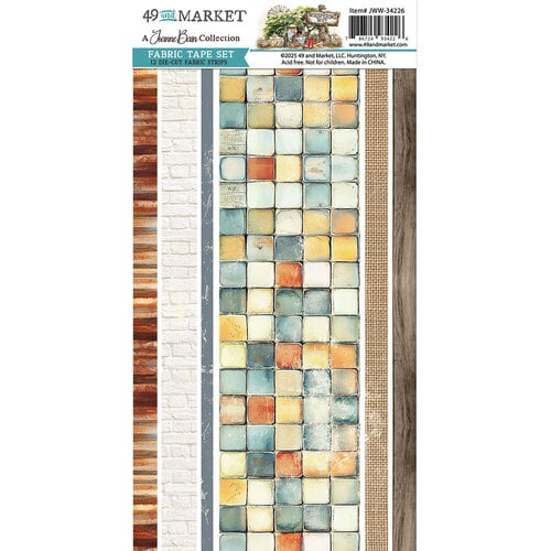 49 and Market - Whispering Way Collection - Fabric Washi Tape Sheet