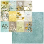 49 and Market - Krafty Garden Collection - 12 x 12 Double Sided Paper - Journal Cards