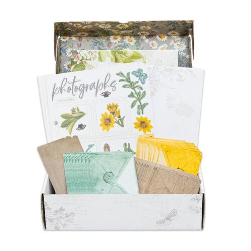 49 and Market - Krafty Garden Collection - Big Picture Album Kit - 240+ Pieces