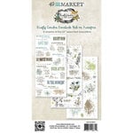 49 and Market - Krafty Garden Collection - Rub-On Transfers - Essentials