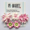 49 and Market - Flower Embellishments - Flower Mini Series 01 - Blush