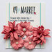 49 and Market - Flower Embellishments - Flower Mini Series 01 - Scarlet