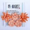 49 and Market - Flower Embellishments - Flower Mini Series 01 - Tangerine