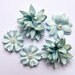 49 and Market - Flower Embellishments - Flower Mini Series 01 - Sky