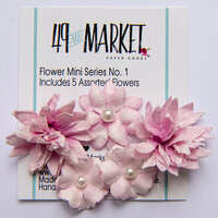 49 and Market - Flower Embellishments - Flower Mini Series 01 - Punch