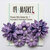 49 and Market - Flower Embellishments - Flower Mini Series 01 - Violet