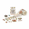 49 and Market - Vintage Artistry Nature Study Collection - Washi Tape - Stickers - Mushrooms