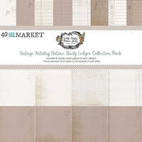 49 and Market - Vintage Artistry Nature Study Collection - 12 x 12 Collection Pack - Ledgers
