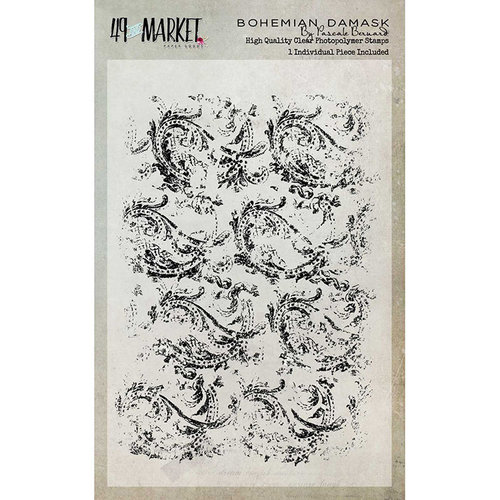 49 and Market - Clear Photopolymer Stamps - Bohemian Damask