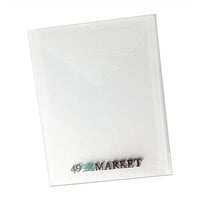 49 and Market - 6.5 x 8.5 Flat Frosted Storage Envelopes - 3 Pack