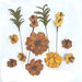49 and Market - Flower Embellishments - Rustic Bouquet - Marigold