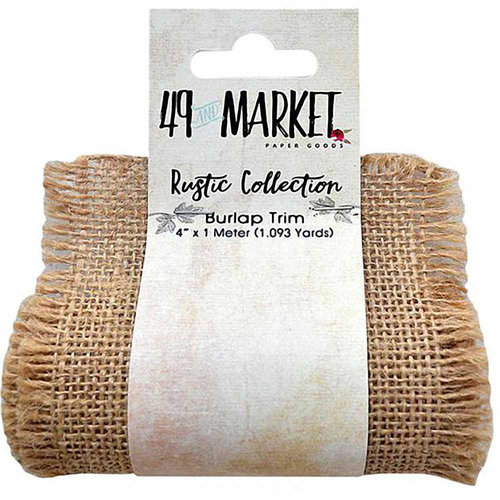 49 and Market - Burlap Ribbon - Natural