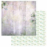 49 and Market - Serendipitous Collection - 12 x 12 Double Sided Paper - Misty Breeze