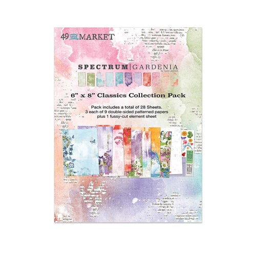 49 and Market - Spectrum Gardenia Collection - 6 x 8 Classics Collection Pack