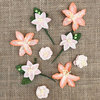 49 and Market - Handmade Flowers - Stargazers - Peach Sorbet