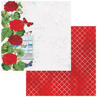 49 and Market - Summer Porch Collection - 12 x 12 Double Sided Paper - Daydream