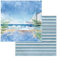 49 and Market - Summer Porch Collection - 12 x 12 Double Sided Paper - Panorama