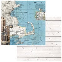 49 and Market - Summer Porch Collection - 12 x 12 Double Sided Paper - Charted