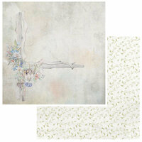 49 and Market - Sweet Reflections Collection - 12 x 12 Double Sided Paper - Crossroads