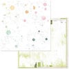49 and Market - Spectrum Sherbet Collection - 12 x 12 Double Sided Paper - Painted Foundations - Speckled