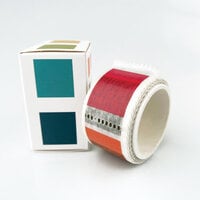 49 and Market - Spectrum Sherbet Collection - Washi Tape - Insta Postage Stamp