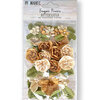49 and Market - Flower Embellishments - Sugar Posies - Butterscotch
