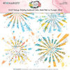 49 and Market - Vintage Artistry Sunburst Collection - 12 x 12 Rub-on Transfers - Color Wash