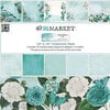 49 and Market - Color Swatch Teal Collection -12 x 12 Collection Paper Pack