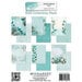 49 and Market - Color Swatch Teal Collection - 6 x 8 Collection Paper Pack