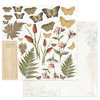 49 and Market - Vintage Artistry Collection - 12 x 12 Double Sided Paper - Flora and Fauna