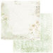 49 and Market - Vintage Artistry Sage Collection - 12 x 12 Double Sided Paper - Delicate