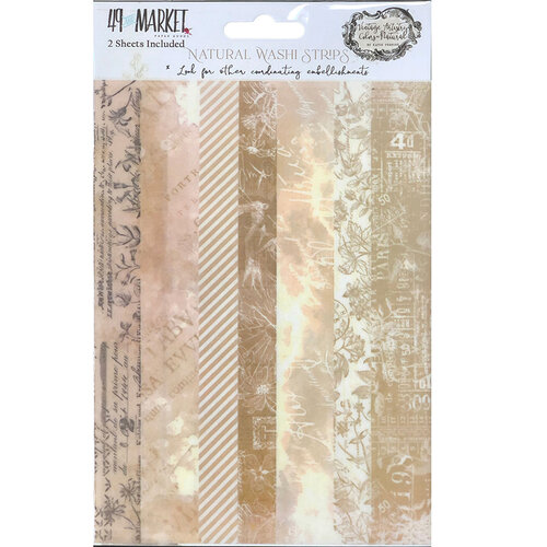 49 and Market - Vintage Artistry Natural Collection - Washi Tape