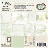 49 and Market - Vintage Artistry Sage Collection - 6 x 6 Collection Pack