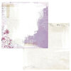 49 and Market - Vintage Artistry Lilac Collection - 12 x 12 Double Sided Paper - Mystique